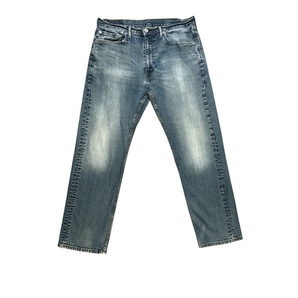 Levi’s 505 Men’s Regular Fit Stonewash Straight Leg 36x30 Classic Original